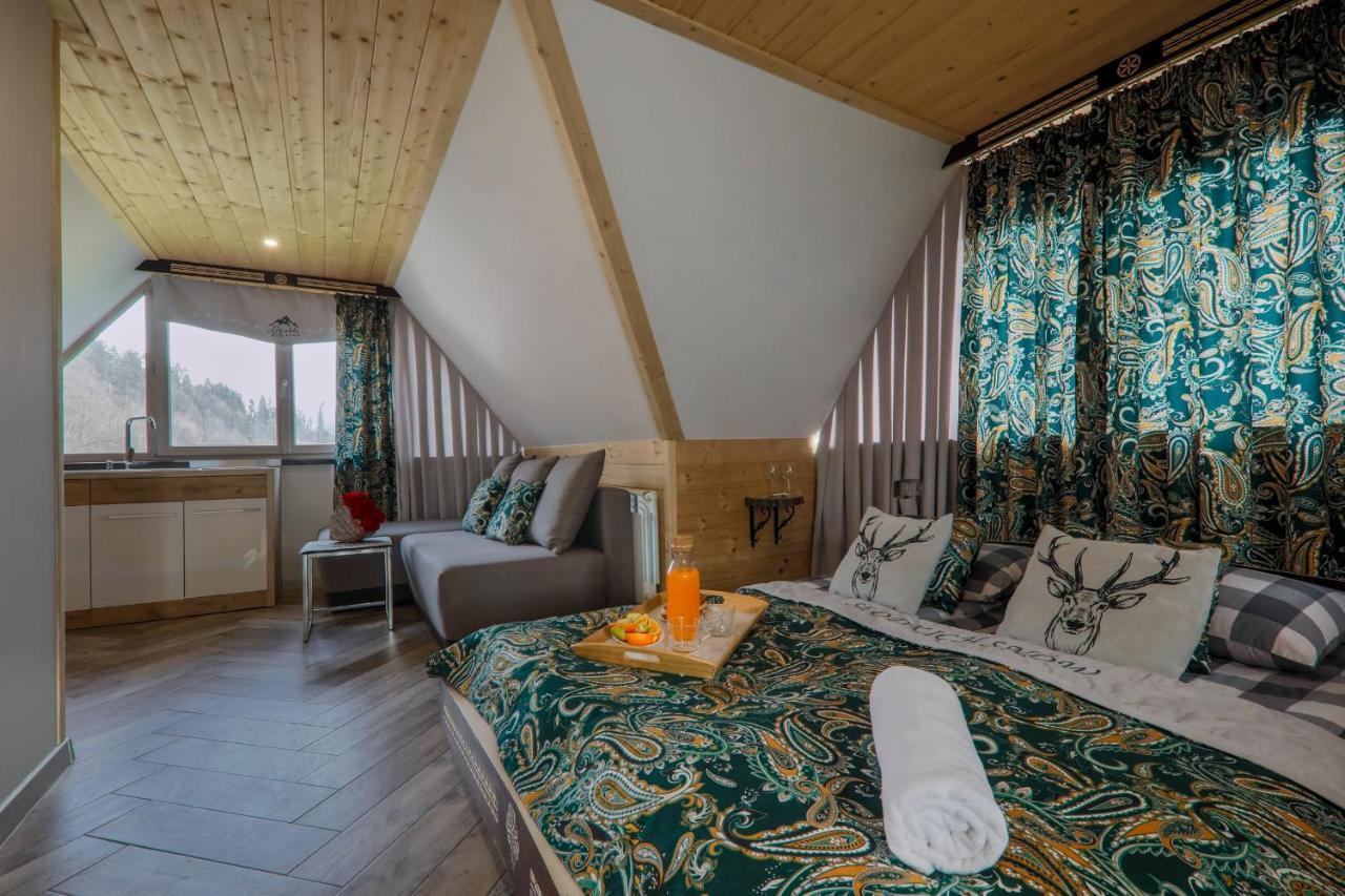Goralska Villa Apartamenty Z Jacuzzi & Home Spa & Zakopane Poronin Eksteriør bilde